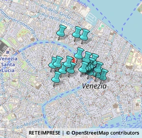 Mappa Calle dei Cristi, 30125 Venezia VE, Italia (0.2585)