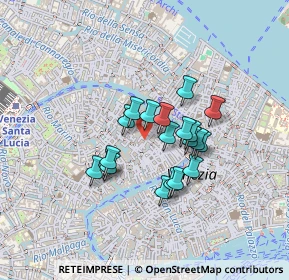 Mappa Calle Drio Le Carampane, 30125 Venezia VE, Italia (0.314)