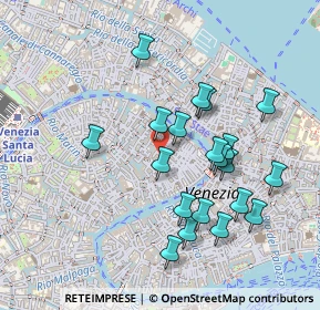 Mappa Calle Drio Le Carampane, 30125 Venezia VE, Italia (0.4505)