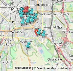 Mappa Via Bessarione, 20139 Milano MI, Italia (1.96471)