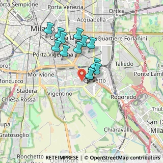 Mappa Via Bessarione, 20139 Milano MI, Italia (1.49231)