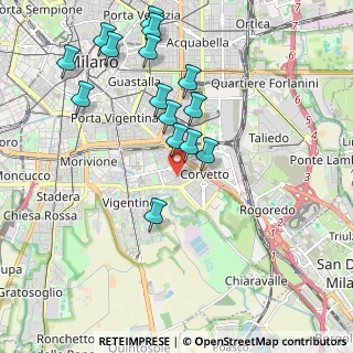 Mappa Via Bessarione, 20139 Milano MI, Italia (2.068)