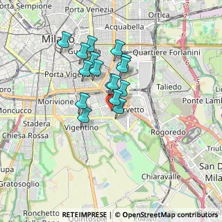 Mappa Via Bessarione, 20139 Milano MI, Italia (1.32313)