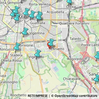 Mappa Via Bessarione, 20139 Milano MI, Italia (3.41833)