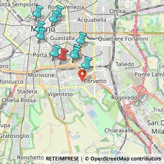 Mappa Via Bessarione, 20139 Milano MI, Italia (2.26545)