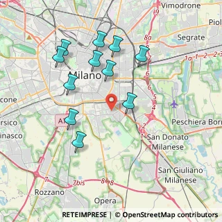 Mappa Via Bessarione, 20139 Milano MI, Italia (3.80273)