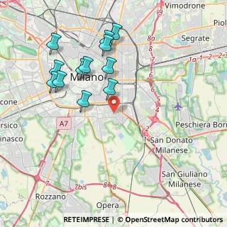 Mappa Via Bessarione, 20139 Milano MI, Italia (4.05083)