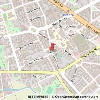 Mappa Via Riva di Trento, 2, 20139 Milano, Milano (Lombardia)