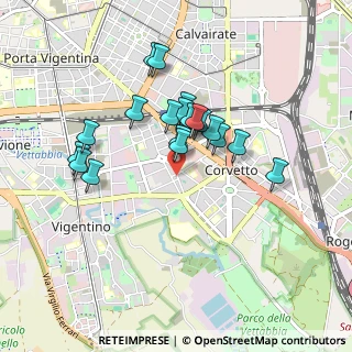 Mappa Via Bessarione, 20139 Milano MI, Italia (0.7415)