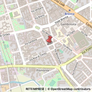 Mappa Via Arcivescovo Romilli, 17/A, 20139 Milano, Milano (Lombardia)