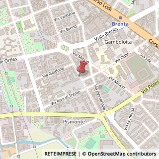 Mappa Via Arcivescovo Romilli, 18, 20139 Milano, Milano (Lombardia)