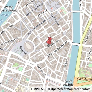 Mappa Via leoncino 31, 37121 Verona, Verona (Veneto)