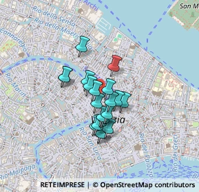 Mappa Sottoportego Oresi, 30125 Venezia VE, Italia (0.289)