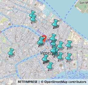 Mappa Sottoportego Oresi, 30125 Venezia VE, Italia (0.4265)