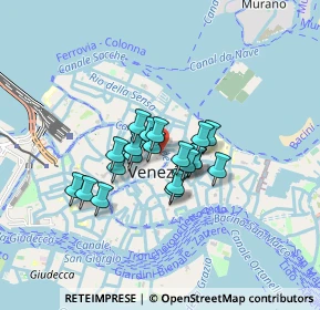 Mappa Sottoportego Oresi, 30125 Venezia VE, Italia (0.5545)