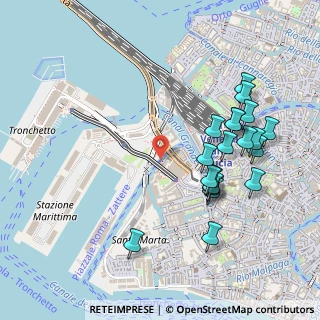 Mappa Rio Terrà Sant'Andrea, 30135 Venezia VE, Italia (0.523)