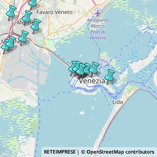 Mappa Rio Terrà Sant'Andrea, 30135 Venezia VE, Italia (4.61929)