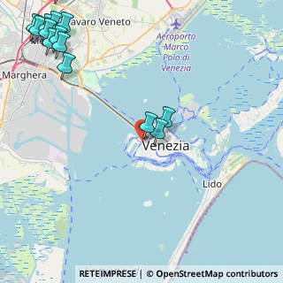 Mappa Rio Terrà Sant'Andrea, 30135 Venezia VE, Italia (6.53643)