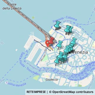 Mappa Rio Terrà Sant'Andrea, 30135 Venezia VE, Italia (0.886)