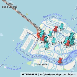 Mappa Rio Terrà Sant'Andrea, 30135 Venezia VE, Italia (1.1445)