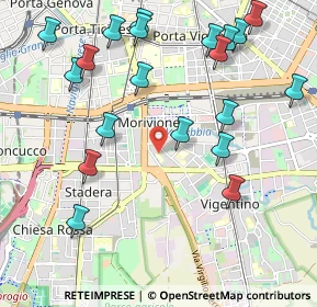 Mappa Via dei Bognetti, 20141 Milano MI, Italia (1.2145)