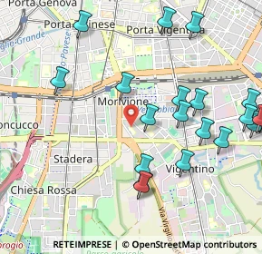 Mappa Via dei Bognetti, 20141 Milano MI, Italia (1.2005)