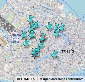 Mappa Rio Terrà Secondo, 30100 Venezia VE, Italia (0.3385)