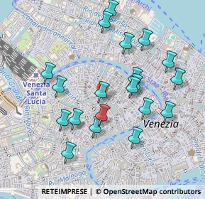 Mappa Rio Terrà Secondo, 30100 Venezia VE, Italia (0.475)