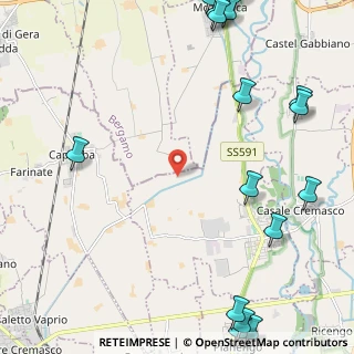 Mappa Strada Provinciale, 26010 Caravaggio BG, Italia (3.602)