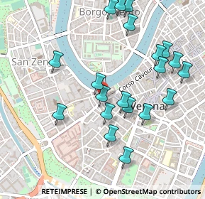 Mappa Corso Castelvecchio, 37122 Verona VR, Italia (0.5175)