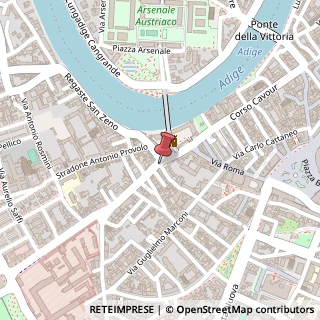 Mappa Corso Castelvecchio, 29, 37121 Verona, Verona (Veneto)
