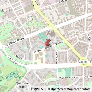 Mappa Via Bari, 11, 20143 Milano, Milano (Lombardia)