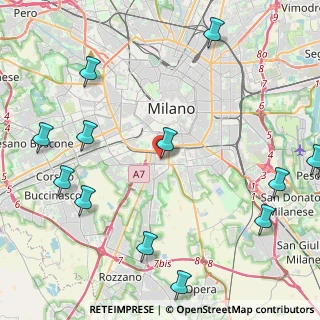 Mappa Via Giulio Carcano, 20141 Milano MI, Italia (5.94154)