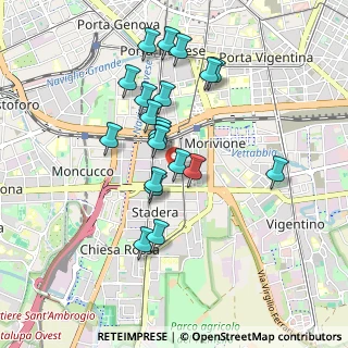 Mappa Via Giulio Carcano, 20141 Milano MI, Italia (0.8085)