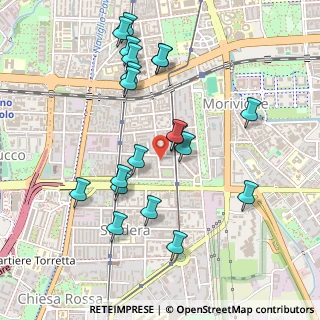 Mappa Via Giulio Carcano, 20141 Milano MI, Italia (0.5035)