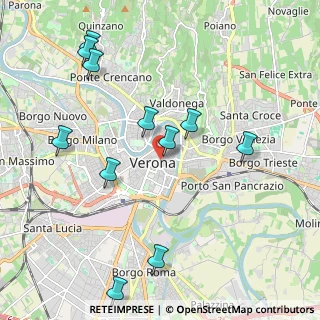 Mappa Piazzetta Mura Gallieno, 37121 Verona VR, Italia (2.28)
