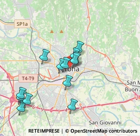 Mappa Piazzetta Mura Gallieno, 37121 Verona VR, Italia (3.38692)