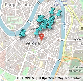 Mappa Piazzetta Mura Gallieno, 37121 Verona VR, Italia (0.365)