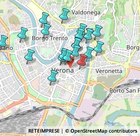 Mappa Piazzetta Mura Gallieno, 37121 Verona VR, Italia (0.789)