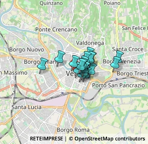 Mappa Vicolo Brusco, 37121 Verona VR, Italia (0.81056)