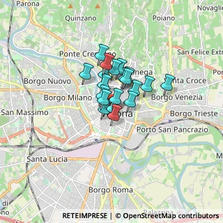 Mappa Vicolo Brusco, 37121 Verona VR, Italia (0.9505)