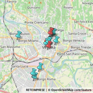 Mappa Vicolo Brusco, 37121 Verona VR, Italia (1.31462)