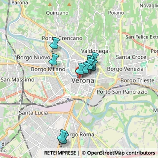 Mappa Via Roma, 37121 Verona VR, Italia (1.27417)