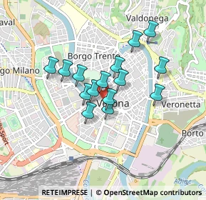 Mappa Via Roma, 37121 Verona VR, Italia (0.642)