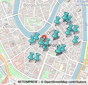 Mappa Vicolo Brusco, 37121 Verona VR, Italia (0.423)