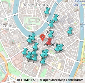 Mappa Vicolo Brusco, 37121 Verona VR, Italia (0.42)