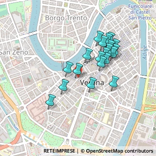 Mappa Via Roma, 37121 Verona VR, Italia (0.409)