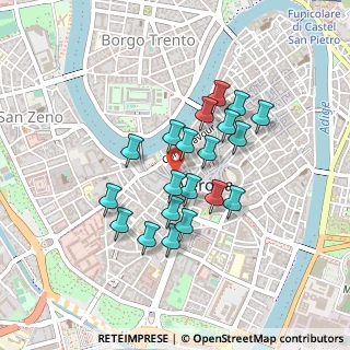 Mappa Vicolo Brusco, 37121 Verona VR, Italia (0.3595)