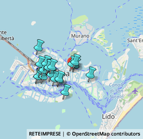 Mappa Calle del Forno, 30122 Venezia VE, Italia (1.3645)