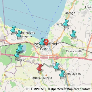 Mappa Viale Cordigero, 37019 Peschiera del Garda VR, Italia (2.59545)